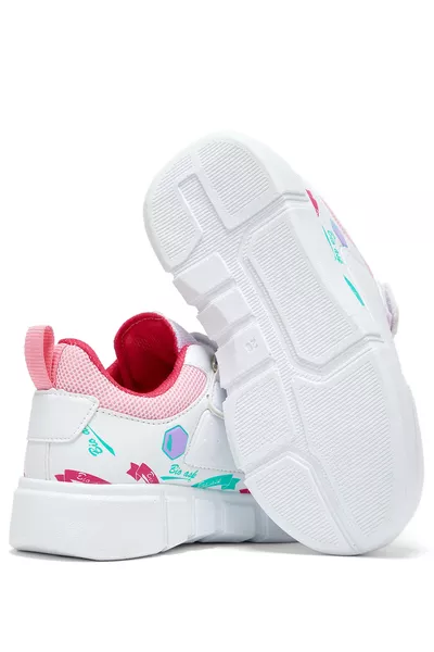 Kinder Unisex Weiße Zucker Bequeme Klettschuhe