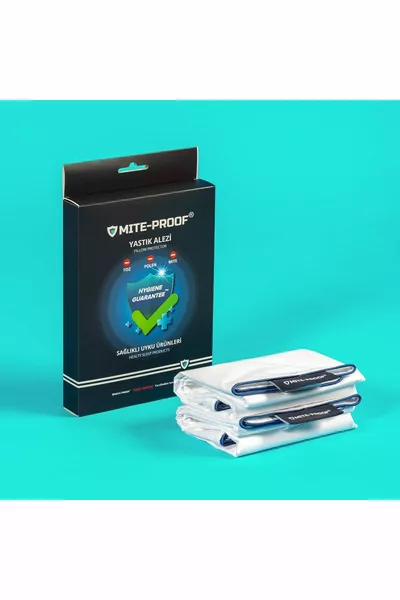 PAPILLOW Mite Proof Yastık Alezi * (2'li) Alerjik Bünyeler Için Yastık Alezi