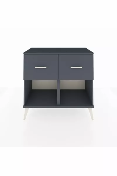 Hyperion Dressoir met 2 Lade Antraciet-Antraciet