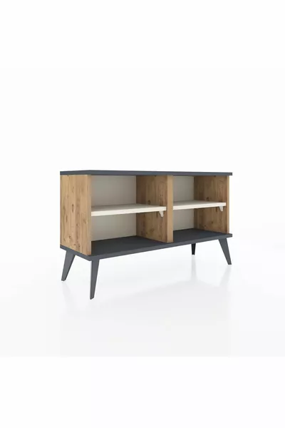 Arges Dresser 2-Shelf Pine-Anthracite/Agate