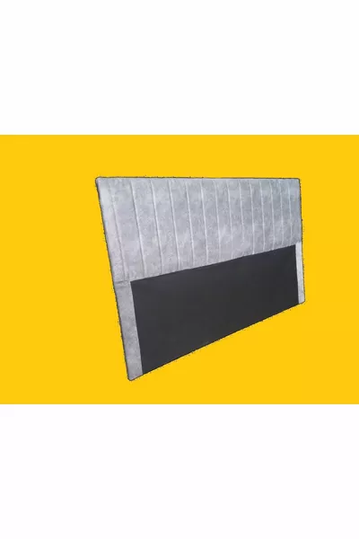 TUANA Bed Base Headboard gray