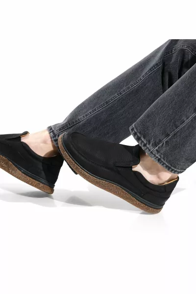 Мъжки Черни  Mr Comfort Ayk(s) Спортни и ежедневни обувки -Blacknbk