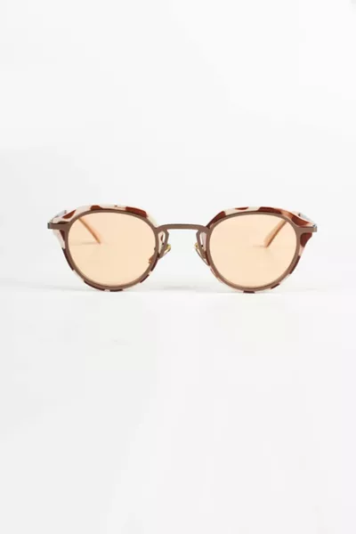 نظارة شمسية سونيك بيضاوية - برتقالي زجاجي