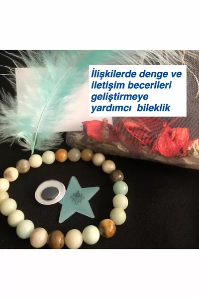 سوار الحجر الطبيعي الشفاء - سوار الحب الأسود