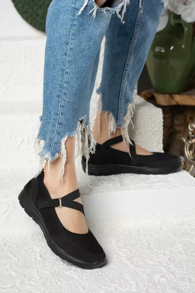 Dames Ballerina's Slip-on Ademend Lichtgewicht Comfortabele zool Flexibele casual sneakers