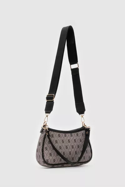 فارم Monogram رمادي باغيت وحقيبة كروسبودي