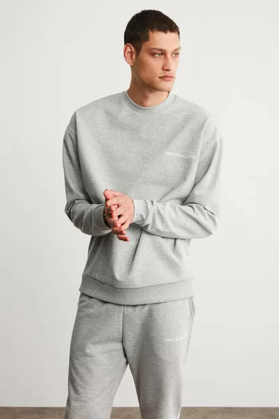 Marshall Homme  % coton  % polyester molleton brodé Grimelange décontracté