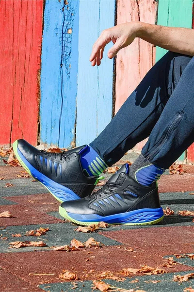 Sneakers da basket unisex blu navy