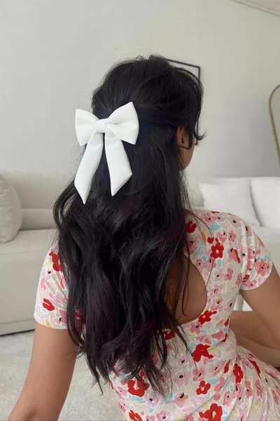 Fermoir Ruban de Base Blanc