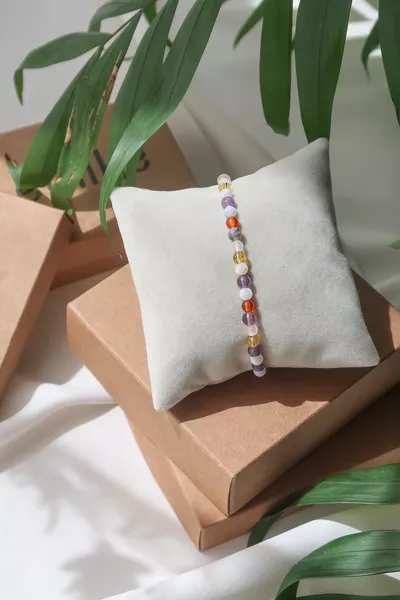 Chakra Armband Naturstein