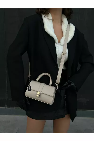 Paula Model Outdoor Mink Women's Hand And Shoulder Bag