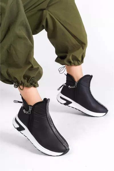 ماء المظلة النسيج الحجر الأسود الأحذية الرياضية 