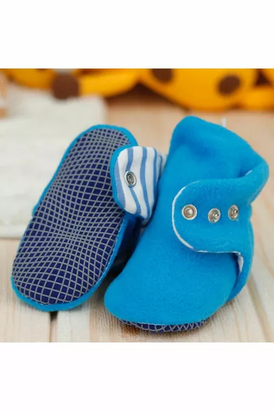 نعل غير قابل للانزلاق ، بندول أطفال ، جوارب منزلية من الخطوة الأولى ، قطن عضوي مقاوم للعرق مبطن