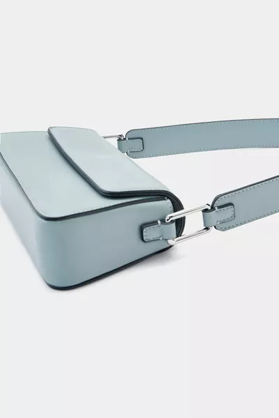 Mini borsa a maniche con coperchio