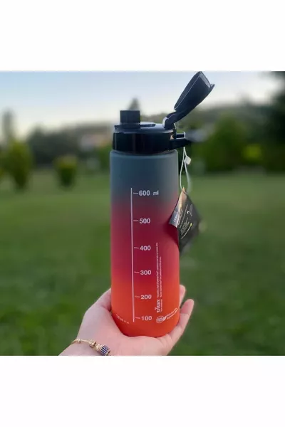 Life Is Good Flacon Tritan   cc noir-orange