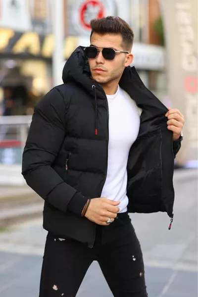 الهواء للماء الشتاء نفخ معطف الرجال