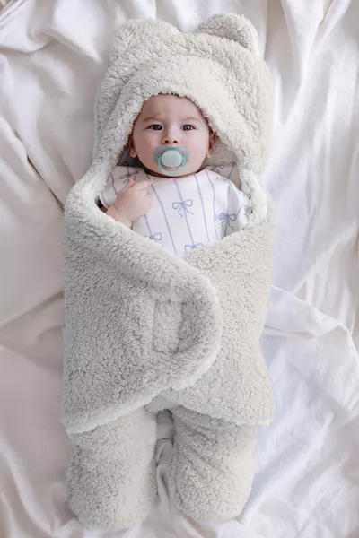 بطانية خارجية Welsoft للأطفال مع أرجل  شهر (داخلية وخارجية Welsoft)