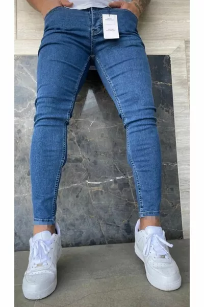 Slim Fit Elastische Herren Tom Raider Jeans