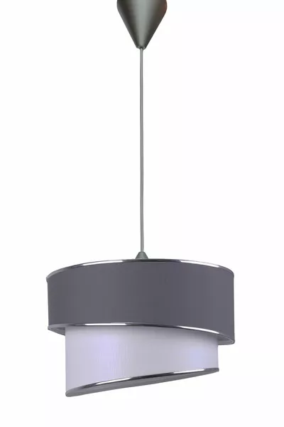 ثريا معلقة حديثة مفردة رزاز أنثراسيت R.a