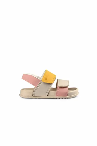 Krixi Lightweight Anatomical Girls Beige Sandales