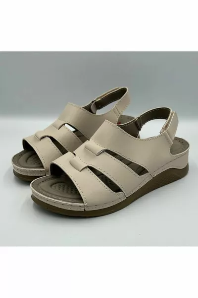 Sandales Confort Femme Semelle Orthopédique