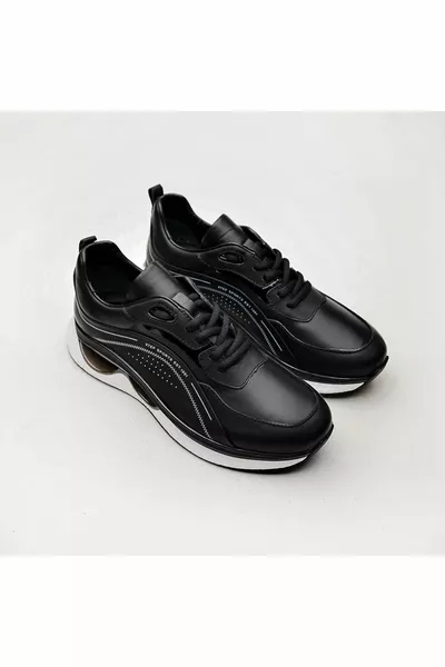 МЪЖКИ КОЖЕНИ ЕЖЕДНЕВНИ ОБУВКИ CITY AIR BLACK STYLE