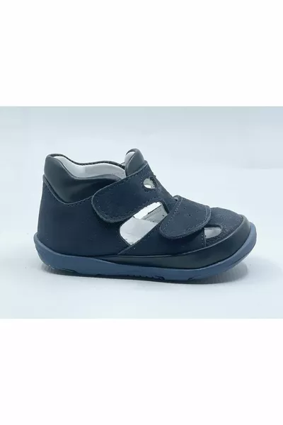 Leather Orthopedic Sole Baby First Step Shoes