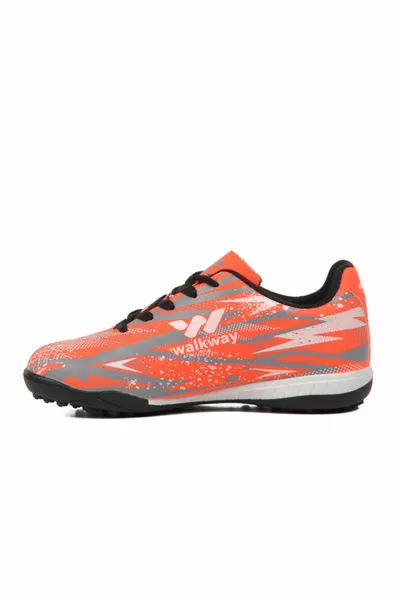 Hs F Orange Boys' Astroturf Shoes