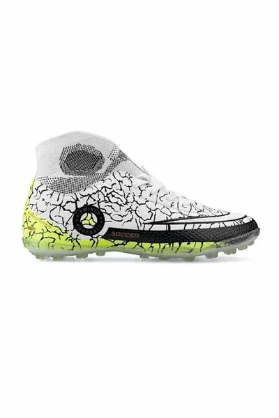 أحذية كرة القدم للأطفال حذاء كرة القدم Astroturf () أبيض