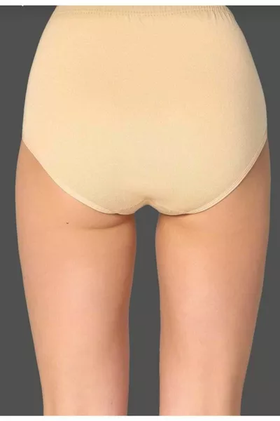 Женская кожа 6 шт. Хлопковые трусики в рубчик