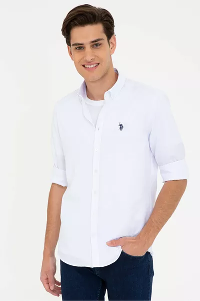 Chemise blanche pour homme