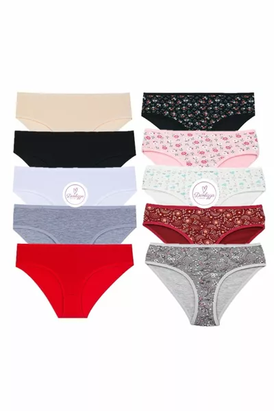 Смешанный экономичный пакет,  штук с узором и однотонный