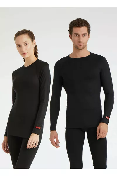 Moon Unisex Langarm Thermo-T-Shirt Stufe 2