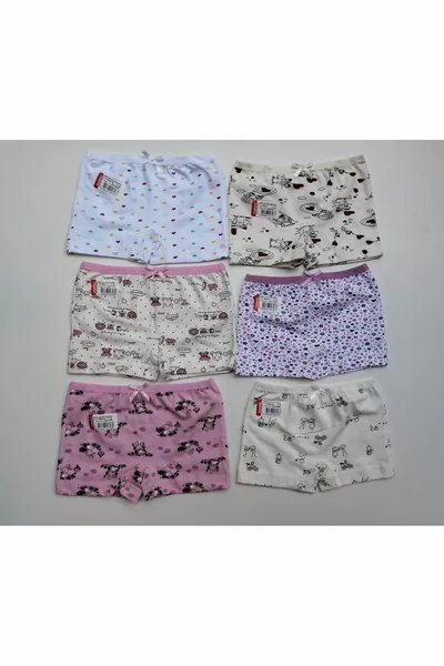 بوكسر بنقشة فتاة صغيرة