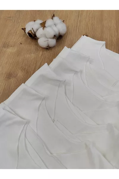 Newborn Bodysuit 6-Pack % Cotton Baby Bodysuit Gift Set, Baby Clothing, Skin-Friendly, Economical Package