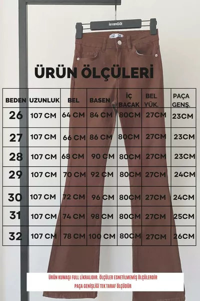 Full Lycra Spanish Leg Jeans