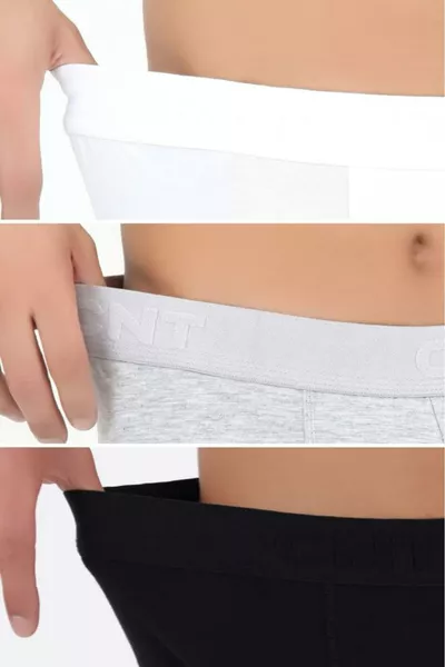 طقم بوكسر رجالي بقماش ليكرا، 6 قطع، حزمة مميزة