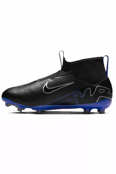 Mercurial Air Zoom Superfly 9 Acad Fg/mg Chaussures de football Enfants Chaussures de football avec chaussettes Noir