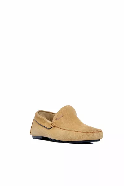 Hommes Cuir Beige Castling Chaussures  . Erk Ayk 