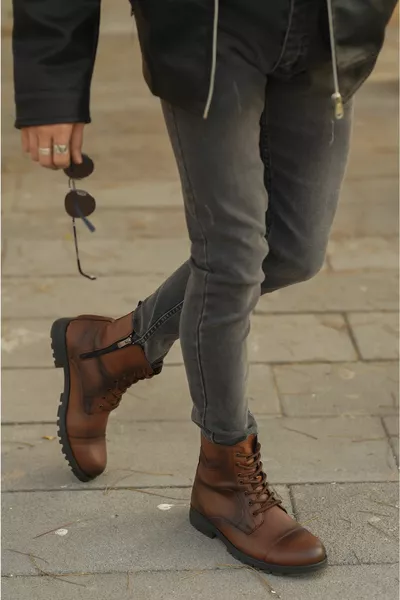 أحذية الجيش البريدي للرجال Tomıross مبطنة على الساخن باردة ومقاومة للماء 