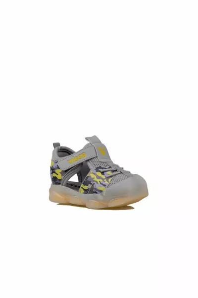 Grijze Monrovia First Step Unisex sandalen voor baby's