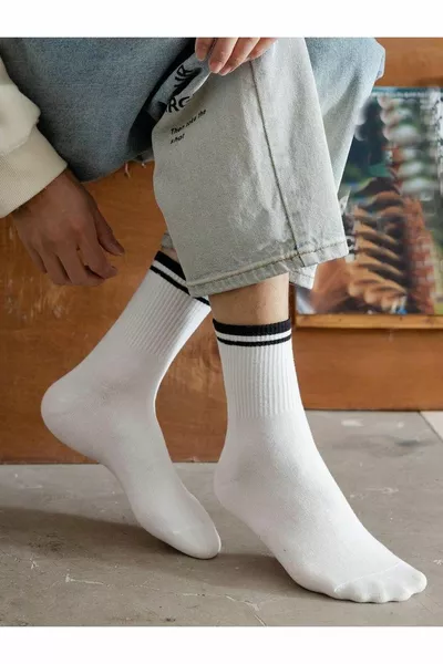 للجنسين الملونة 5 أزواج كلية الجوارب مجموعة