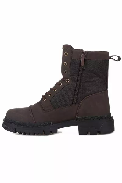  Men's Brown Winter Postal Waterproof Boots