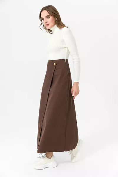 Lurdes Skirt-coffee