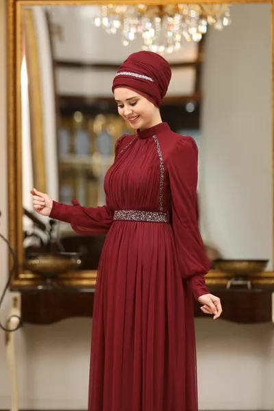Robes de soirée hijab légendaires