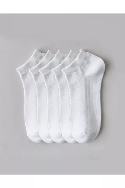 Unisex 5 Pairs Summer Short Socks
