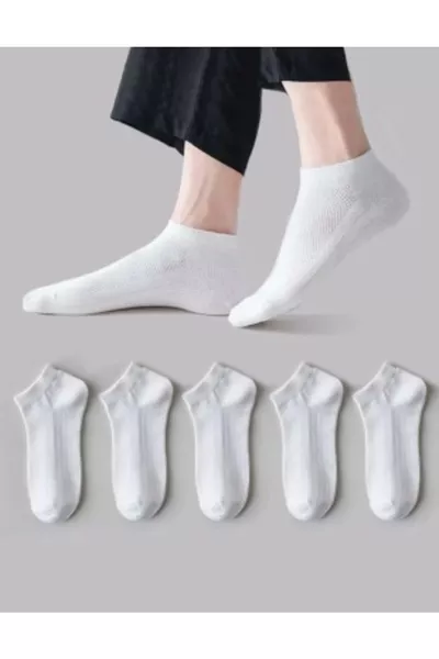 Unisex 5 Pairs Summer Short Socks