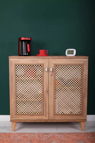 خزانة مطبخ متعددة الاستخدامات ببابين