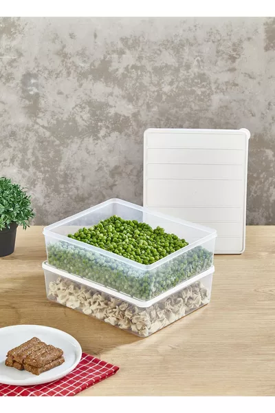 Selka Nora 2 Stück 4-Liter-Aufbewahrungsbehälter