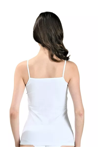 حزمة نسائية مكونة من 6 قطع، قميص داخلي قطني بحمالات 